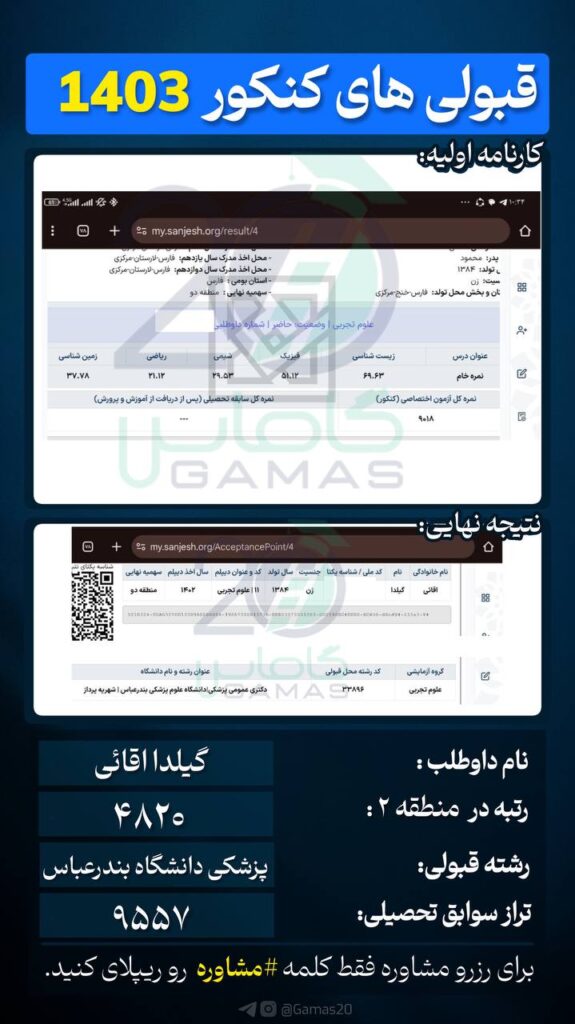 مصاحبه با گیلدا آقایی