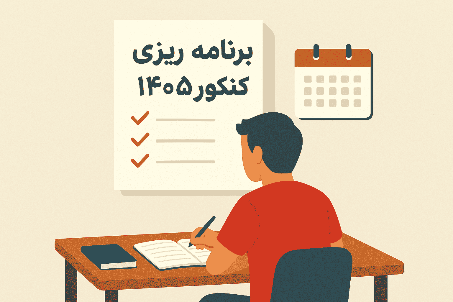 برنامه ریزی کنکور 1405