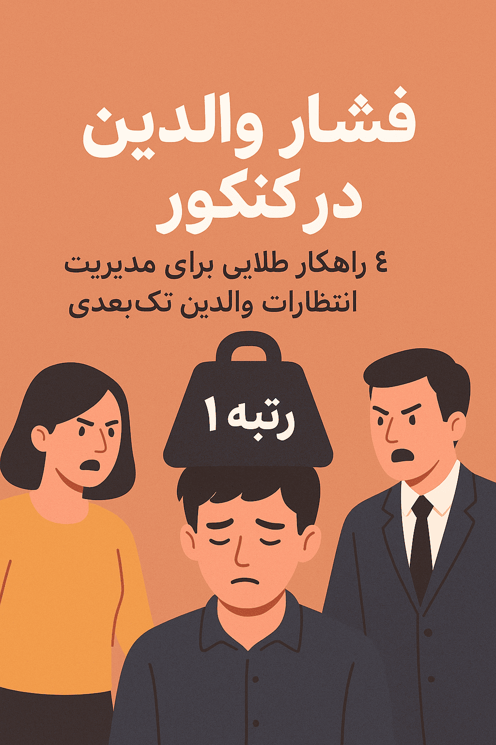 فشار والدین در کنکور