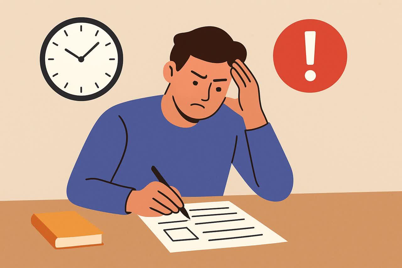 درمان بی‌دقتی در آزمون